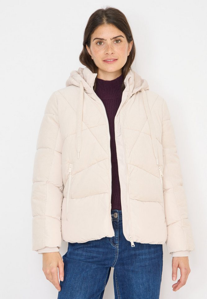 CECIL Steppjacke mit Kapuze mit Tunnelzugband von CECIL