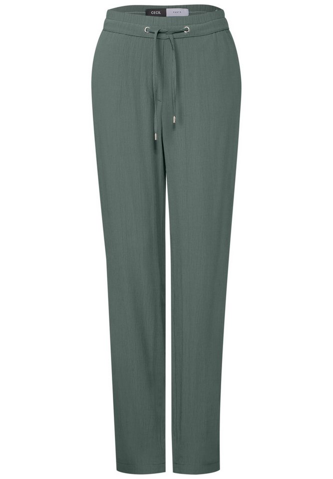 CECIL Stoffhose - Damen Sommerhose – Loose Fit Hose – High Waist – S von CECIL