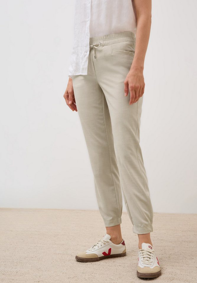 CECIL Stoffhose Style CHELSEA Sommerhose mit elastischem Bund mit Tunnelzug von CECIL