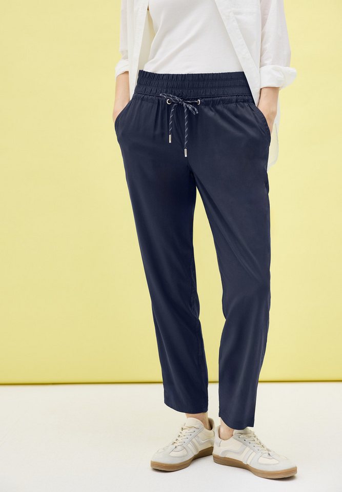 CECIL Stoffhose Style CHELSEA Sommerhose mit elastischem Bund von CECIL