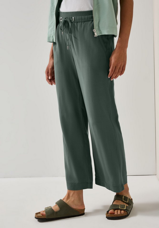 CECIL Stoffhose Style Neele Sommerhose mit elastischem Bund mit Tunnelzug von CECIL