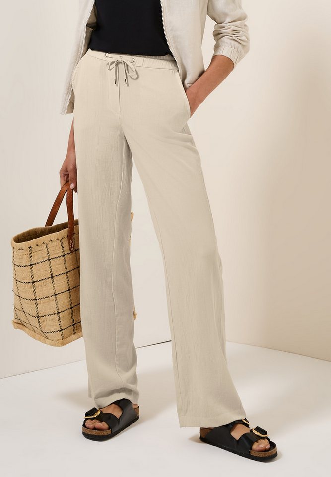 CECIL Stoffhose Style Neele Sommerhose mit elastischem Bund und Tunnelzug von CECIL