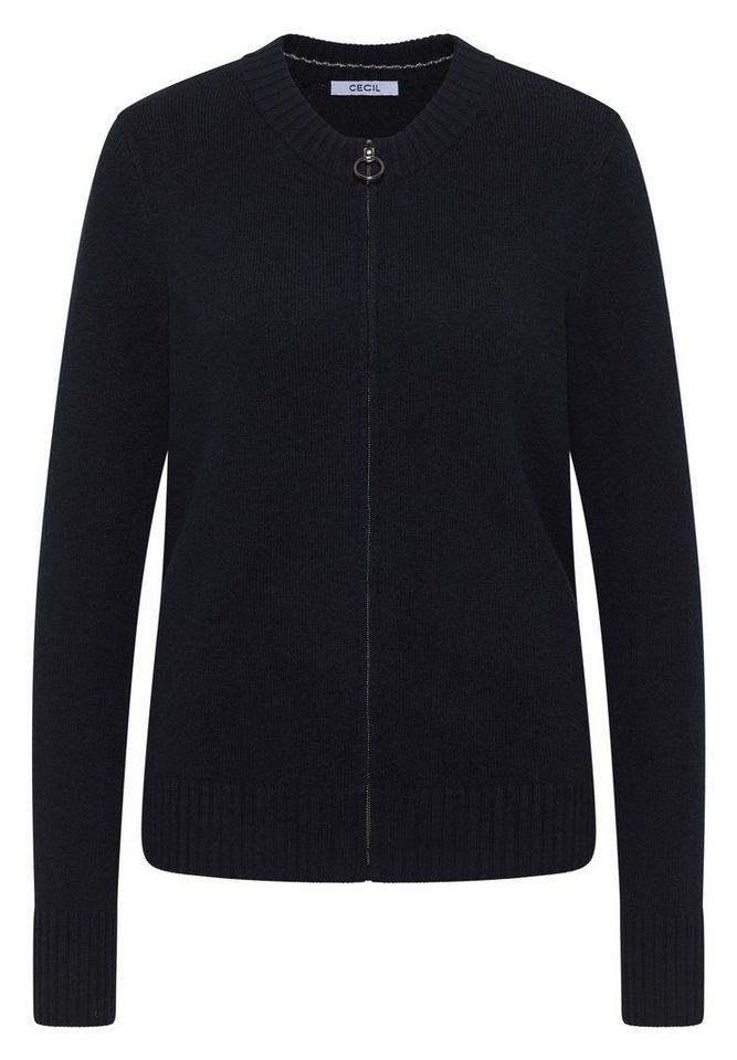 CECIL Strickjacke NOS_Cosy Zipper cardigan von CECIL