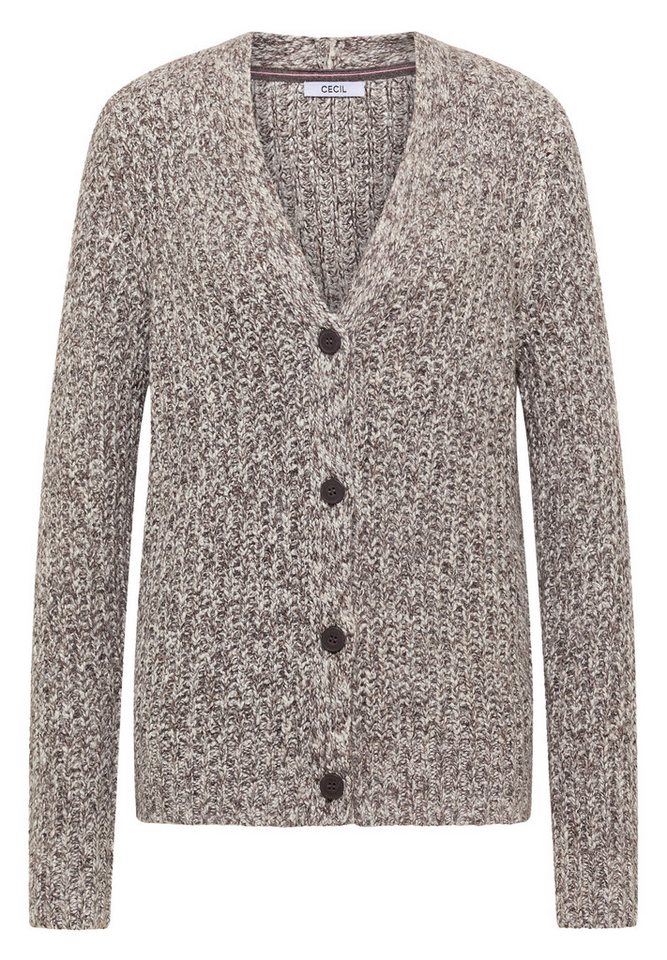 CECIL Strickjacke TOS_Chunky 2-tone cardigan von CECIL