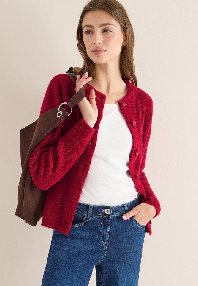 CECIL Strickjacke mit Rippstruktur von CECIL