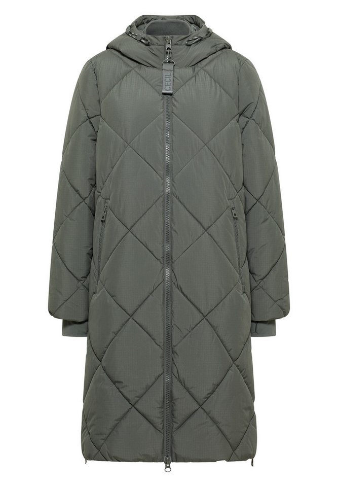 CECIL Strickmantel Ripstop Quilted Coat w. Teflon von CECIL