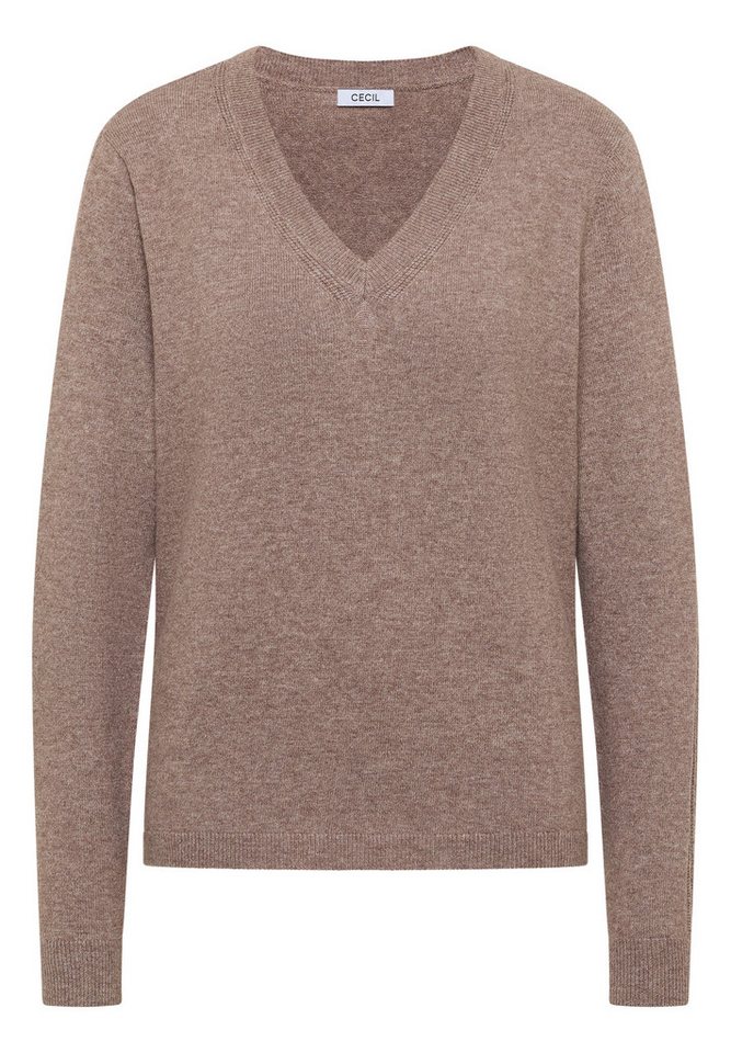 CECIL Strickpullover - Damen Pullover - Strickpullover - V-Ausschnitt - Cecil von CECIL