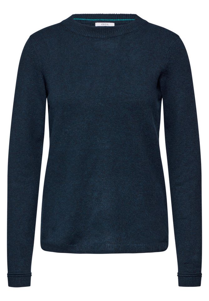 CECIL Strickpullover NOS_Cosy High Round neck von CECIL