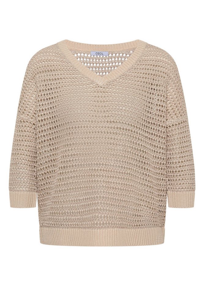 CECIL Strickpullover Structured Fancy Yarn Mix von CECIL
