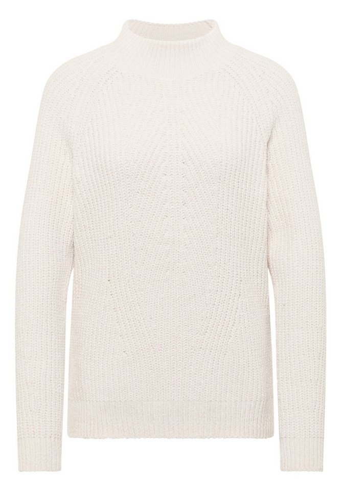 CECIL Strickpullover TOS_structured Chenille turtle von CECIL