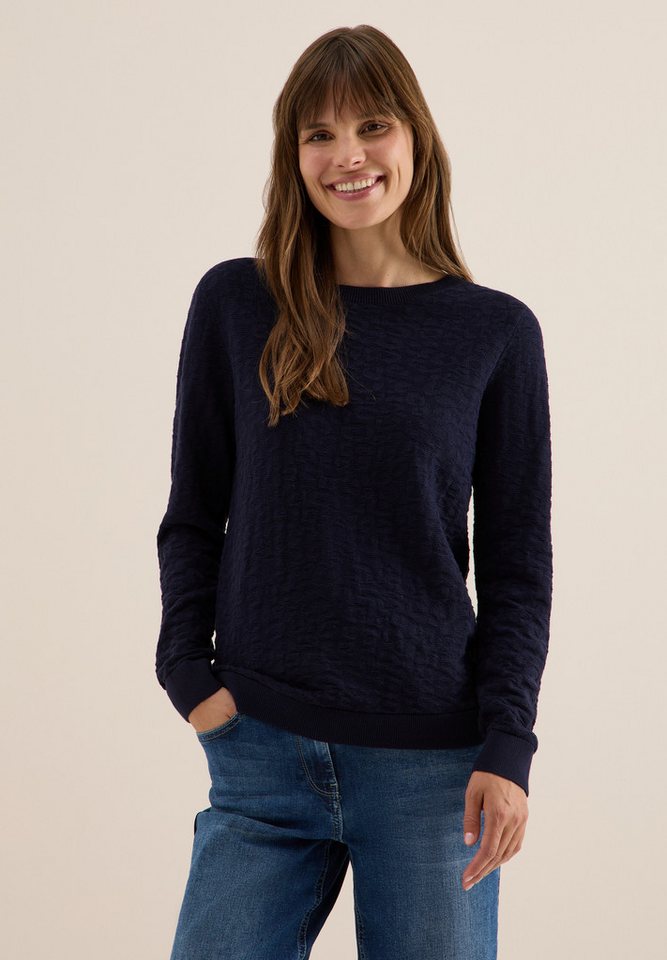 CECIL Strickpullover aus reiner Baumwolle von CECIL