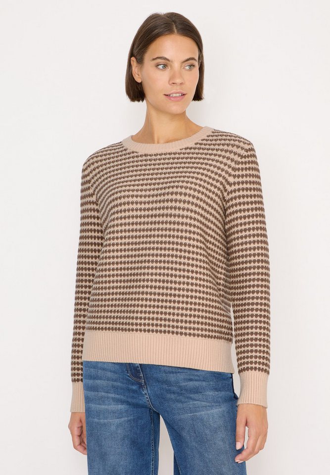 CECIL Strickpullover aus softem Materialmix von CECIL
