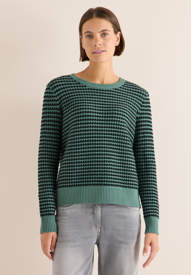 CECIL Strickpullover aus softem Materialmix von CECIL