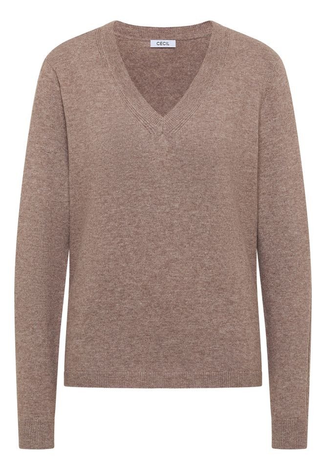 CECIL Strickpullover - Damen Pullover - Strickpullover - V-Ausschnitt - Cecil von CECIL
