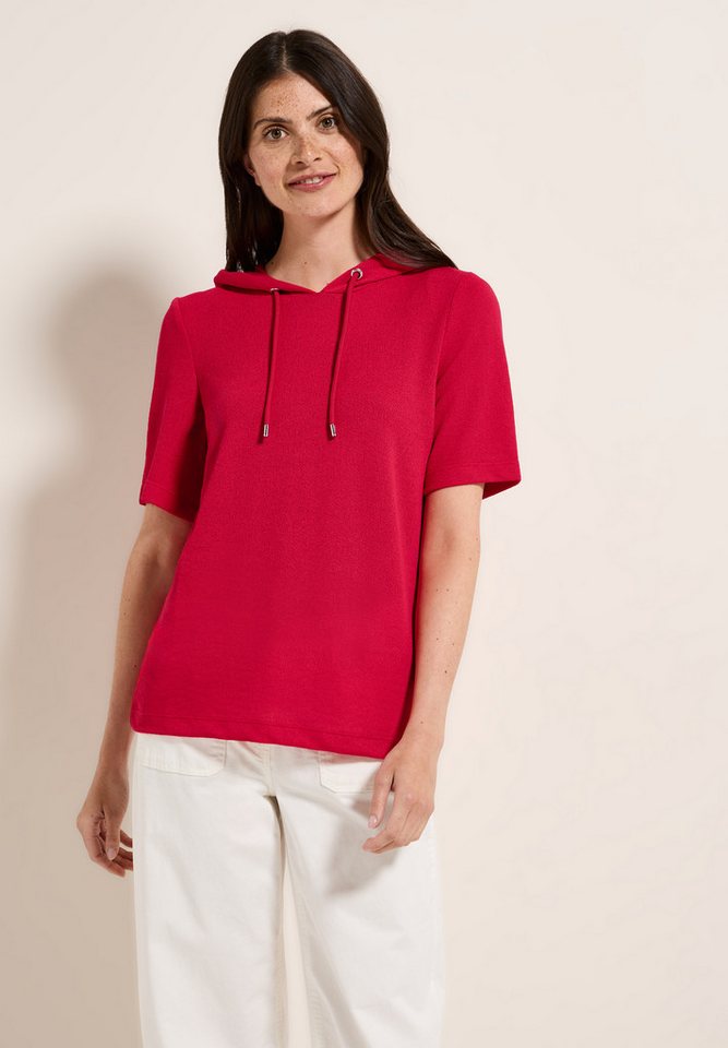 CECIL Kapuzenshirt mit feiner Struktur von CECIL