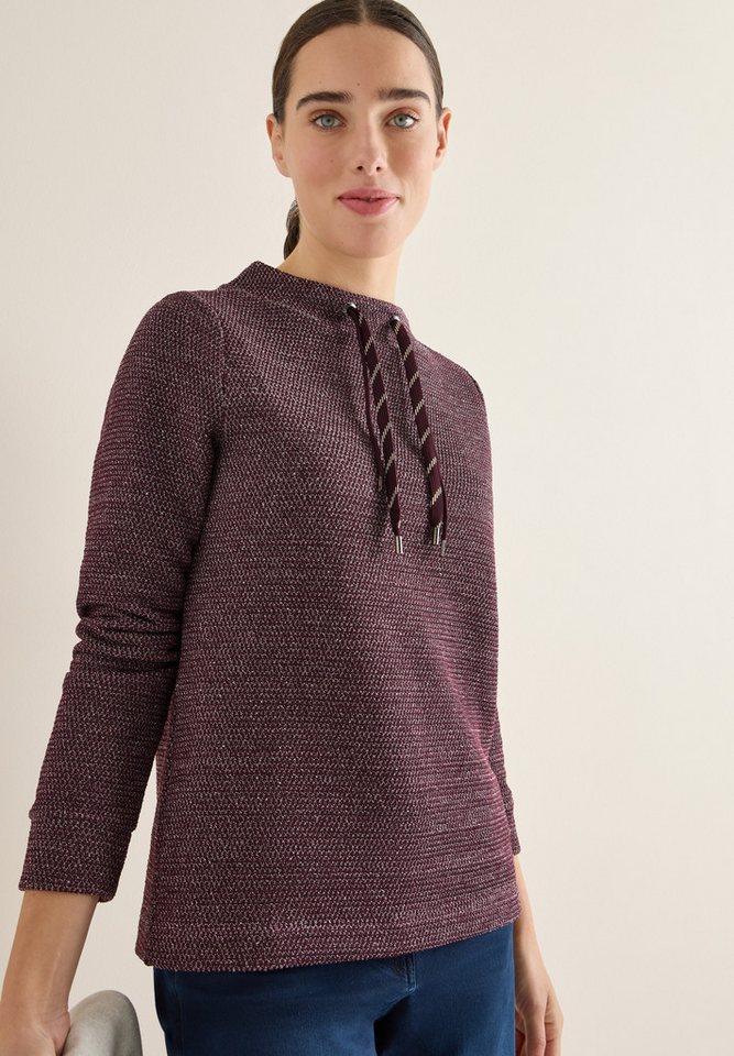 CECIL Sweatshirt mit Tunnelzug von CECIL