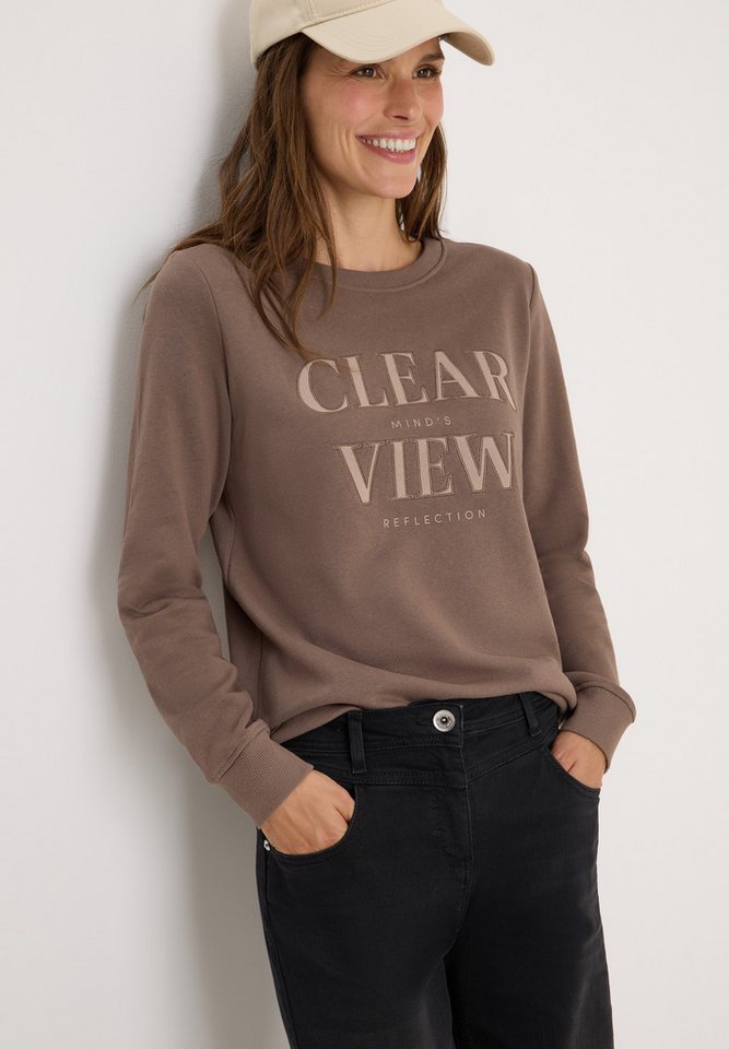 CECIL Sweatshirt mit Wording Artwork von CECIL