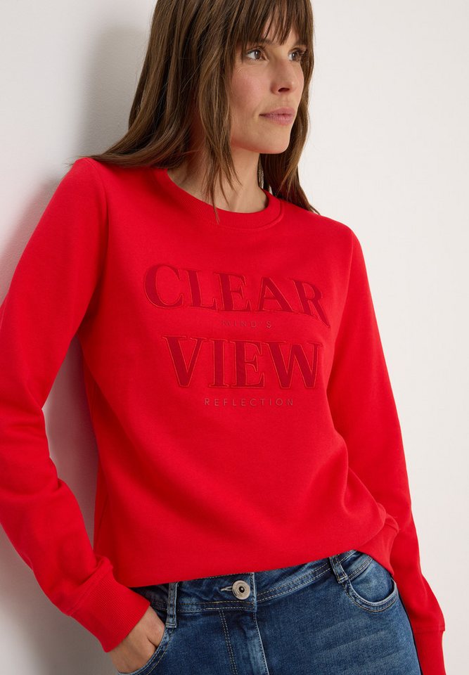 CECIL Sweatshirt mit Wording Artwork von CECIL