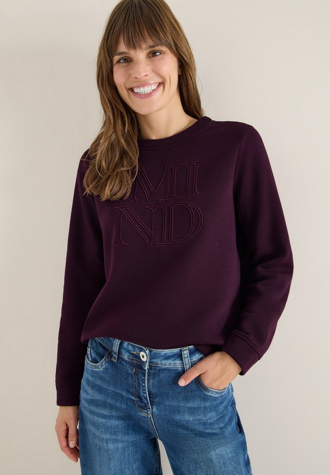 CECIL Sweatshirt mit Stickerei von CECIL