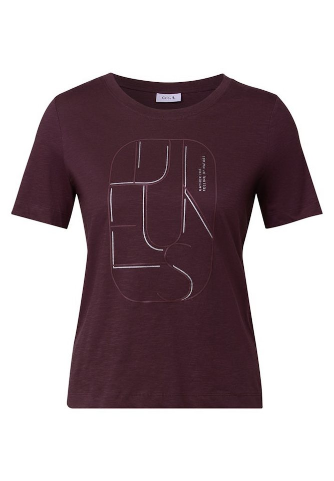 CECIL T-Shirt Basic Dunes FP T-Shirt von CECIL