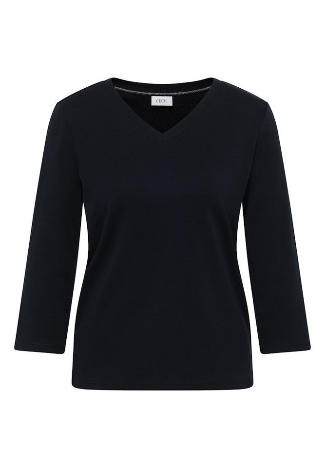 CECIL T-Shirt NOS Basic V-Neck T-Shirt von CECIL