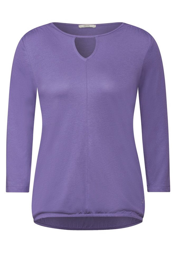 CECIL T-Shirt Solid Tunic With Gathering von CECIL