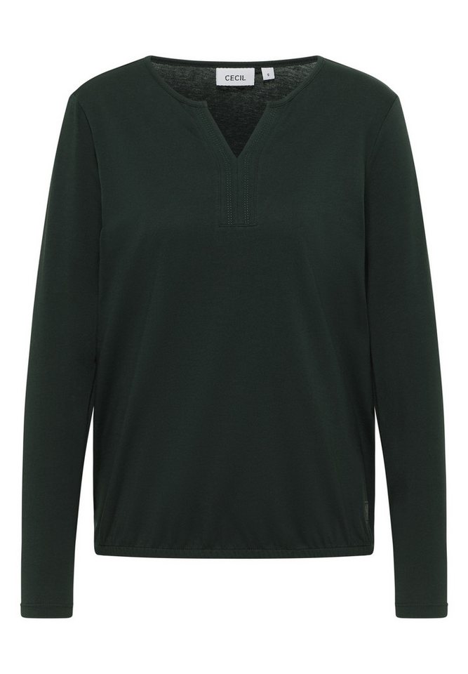 CECIL T-Shirt Solid Tunic von CECIL