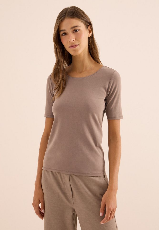 CECIL T-Shirt in Unifarbe von CECIL