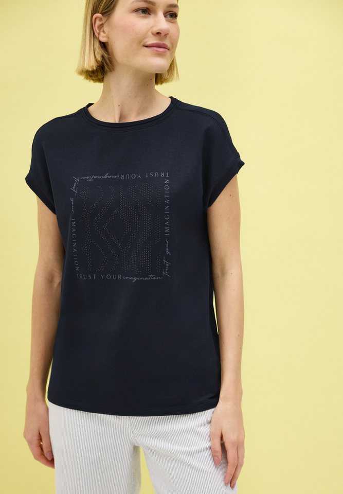 CECIL T-Shirt mit Glitzer Print von CECIL