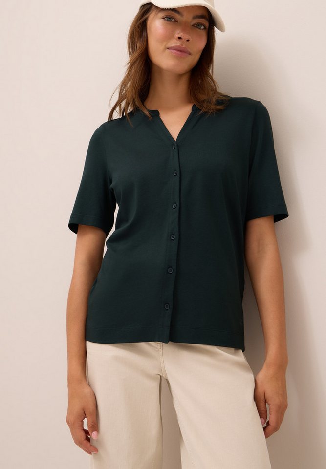 CECIL T-Shirt mit Knopfleiste von CECIL