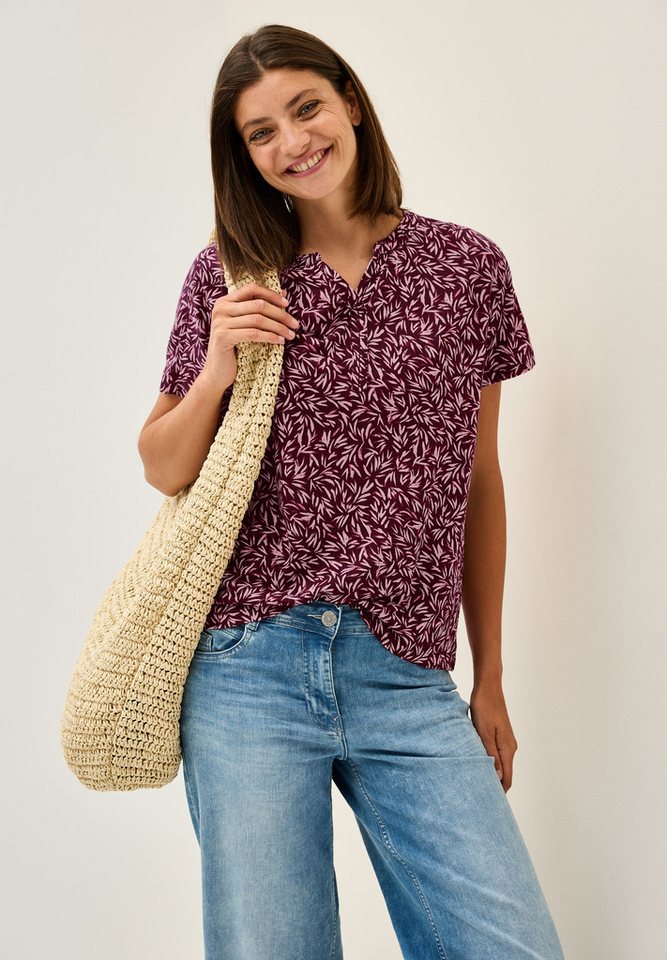 CECIL T-Shirt mit Minimal Print und im Tunika Look von CECIL