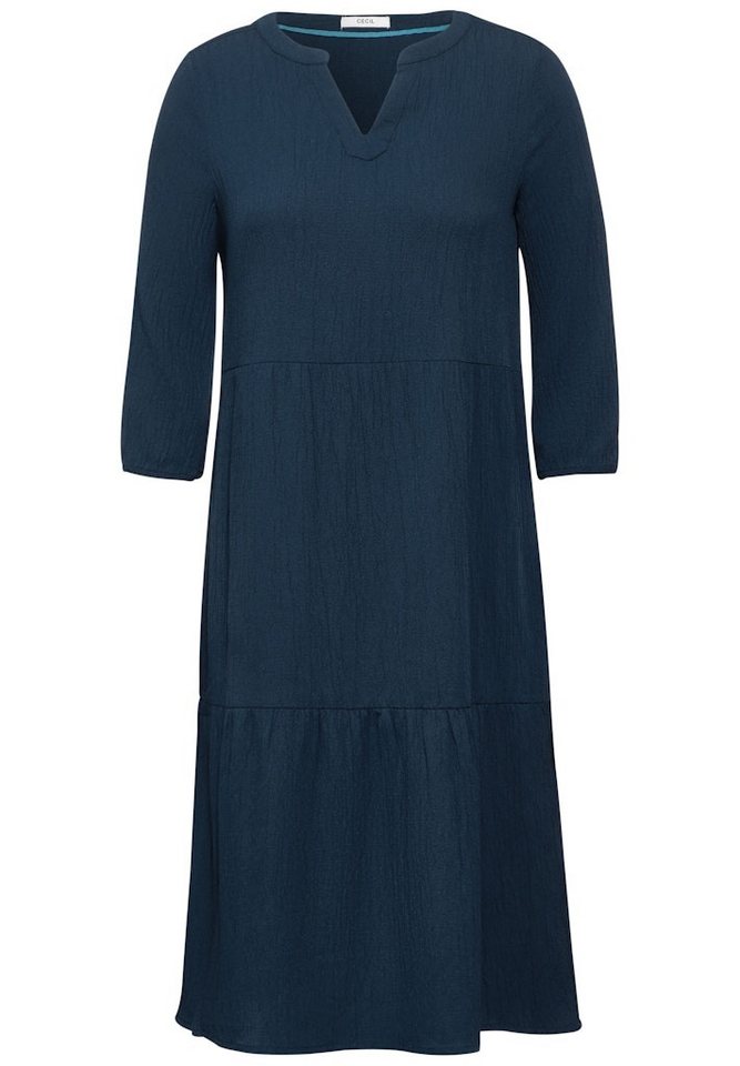 CECIL Tunikakleid Cecil / Da.Kleid / TOS Solid Structure Dress von CECIL