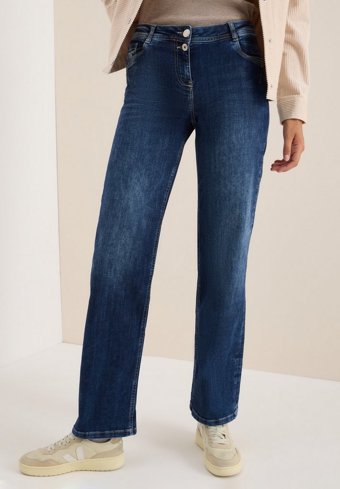 CECIL Weite Jeans Style NEELE mit Stretch von CECIL