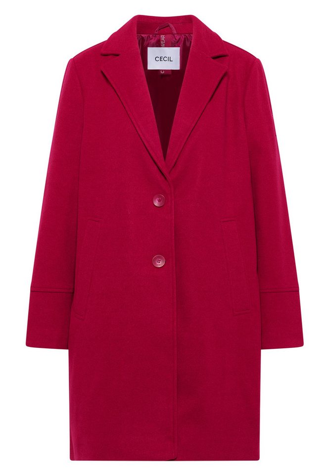 CECIL Wollmantel - Wollmantel in Unifarbe von CECIL