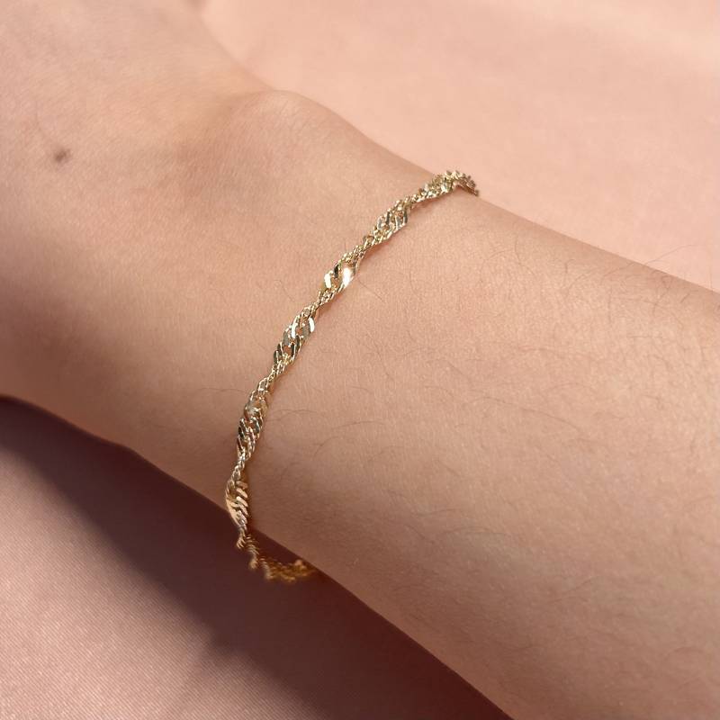 Singapore Twist Vermeil Armband Singapore Twist Vermeil Armband von CECILIAINTHESUMMER
