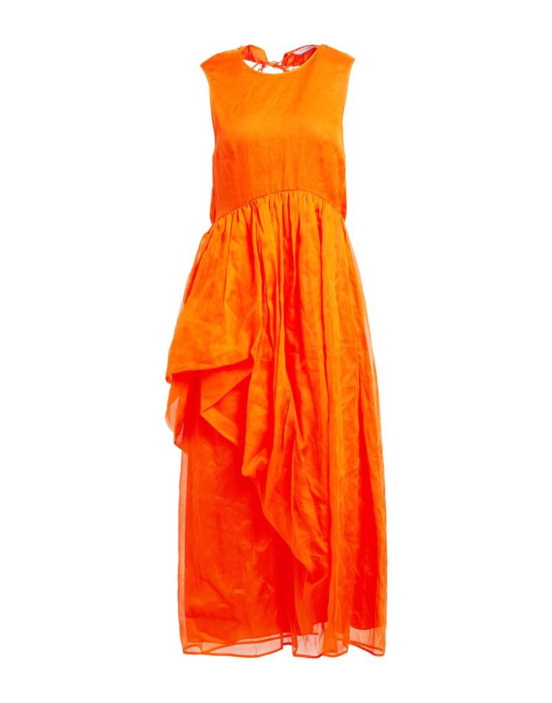 CECILIE BAHNSEN Midi-kleid Damen Orange von CECILIE BAHNSEN