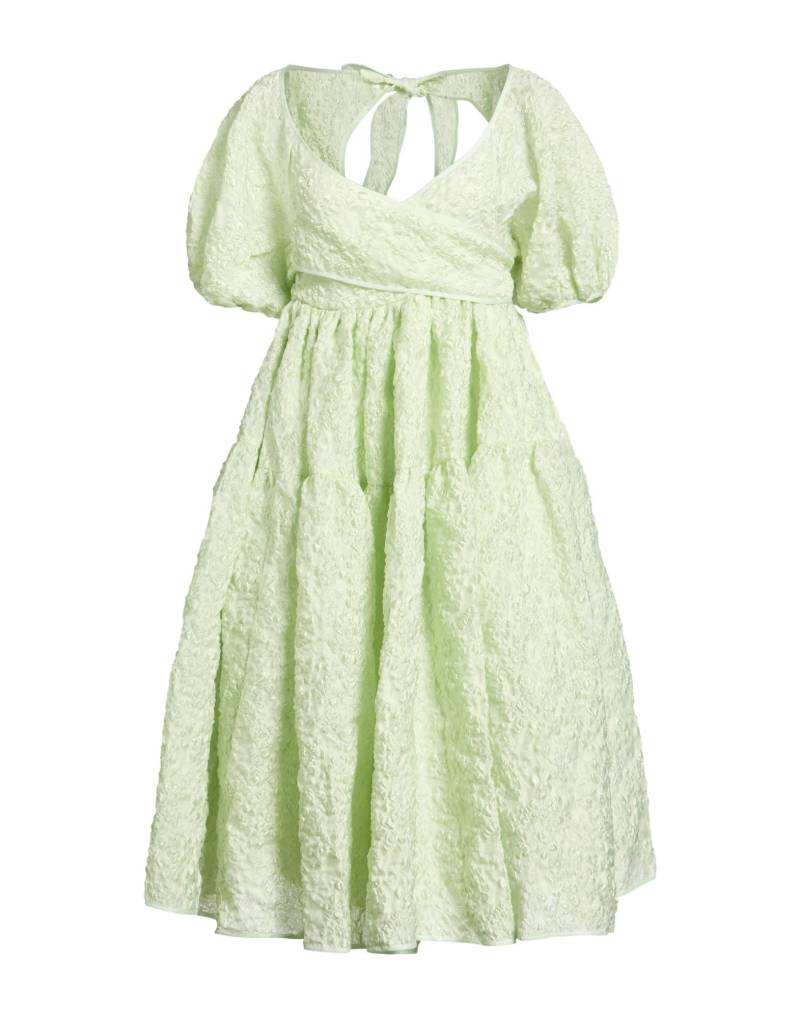 CECILIE BAHNSEN Midi-kleid Damen Säuregrün von CECILIE BAHNSEN