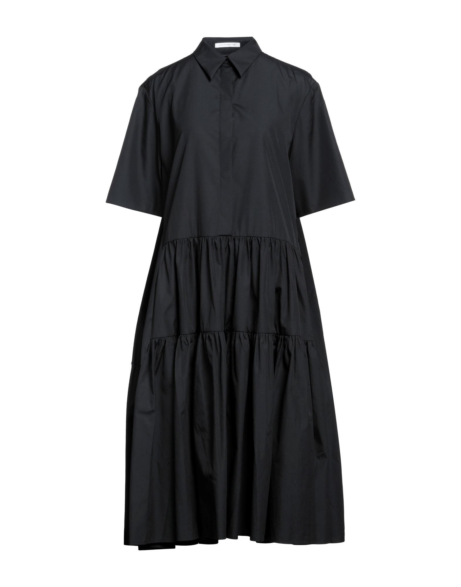 CECILIE BAHNSEN Midi-kleid Damen Schwarz CECILIE BAHNSEN Midi-kleid Damen Schwarz von CECILIE BAHNSEN