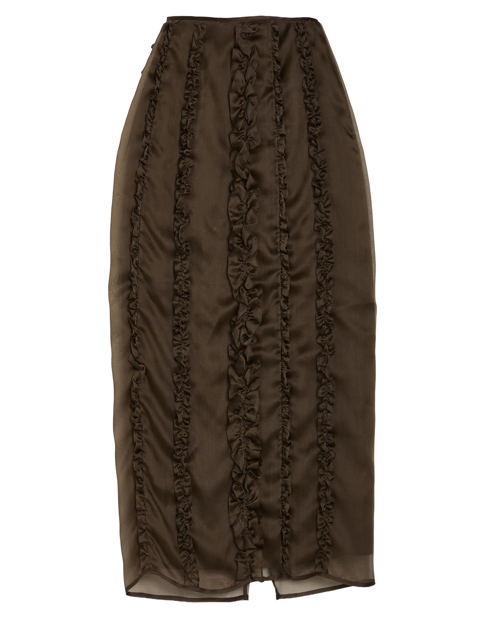 CECILIE BAHNSEN Midi-rock Damen Dunkelbraun CECILIE BAHNSEN Midi-rock Damen Dunkelbraun von CECILIE BAHNSEN