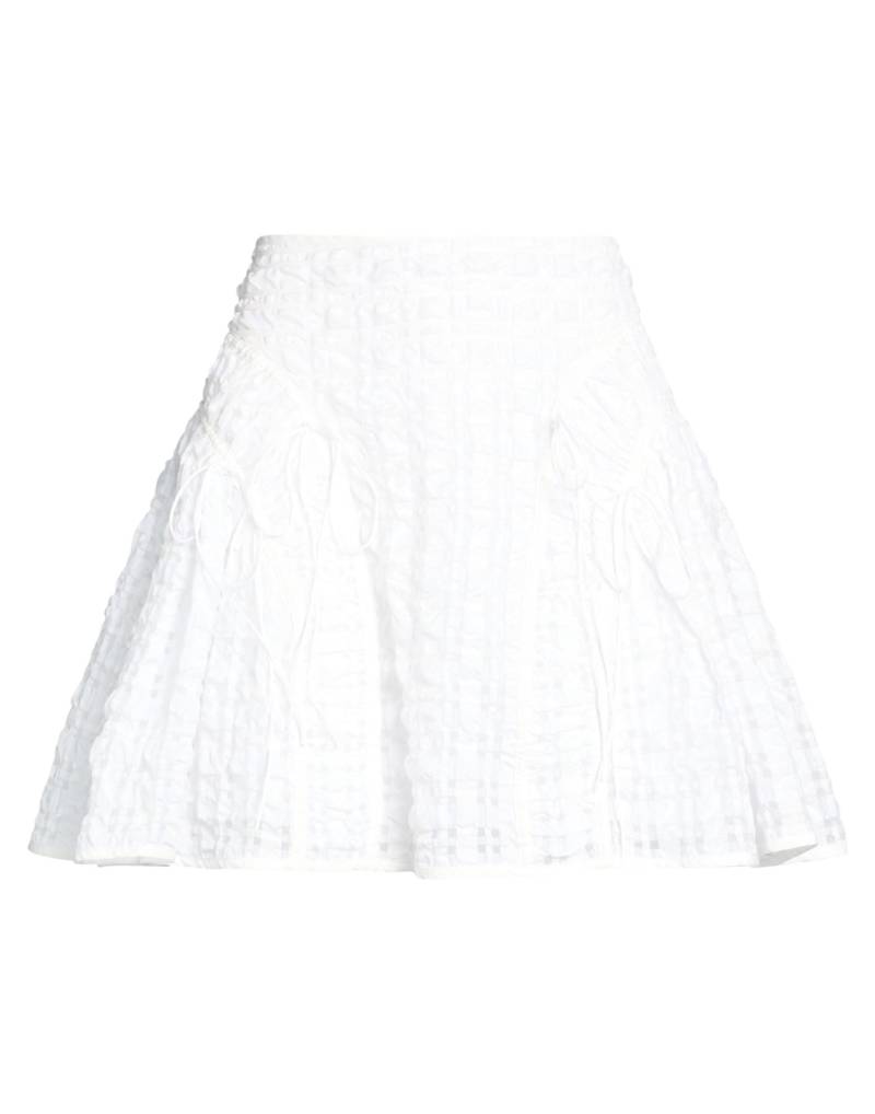 CECILIE BAHNSEN Minirock Damen Weiß von CECILIE BAHNSEN
