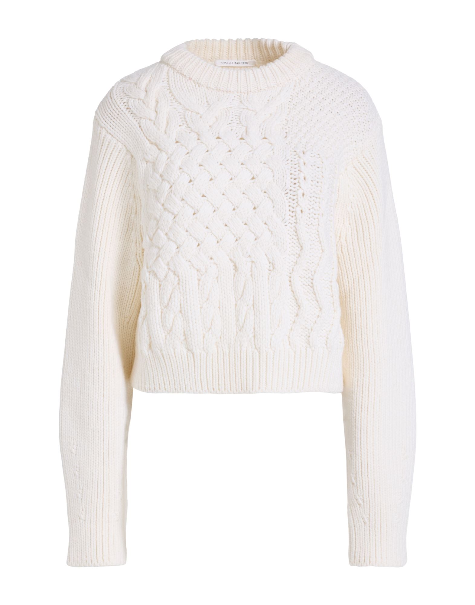CECILIE BAHNSEN Pullover Damen Elfenbein von CECILIE BAHNSEN
