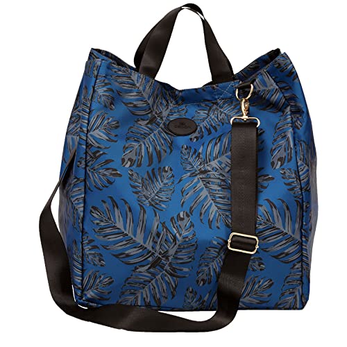 Easy Shopper Bag Philodendron Black von CEDON