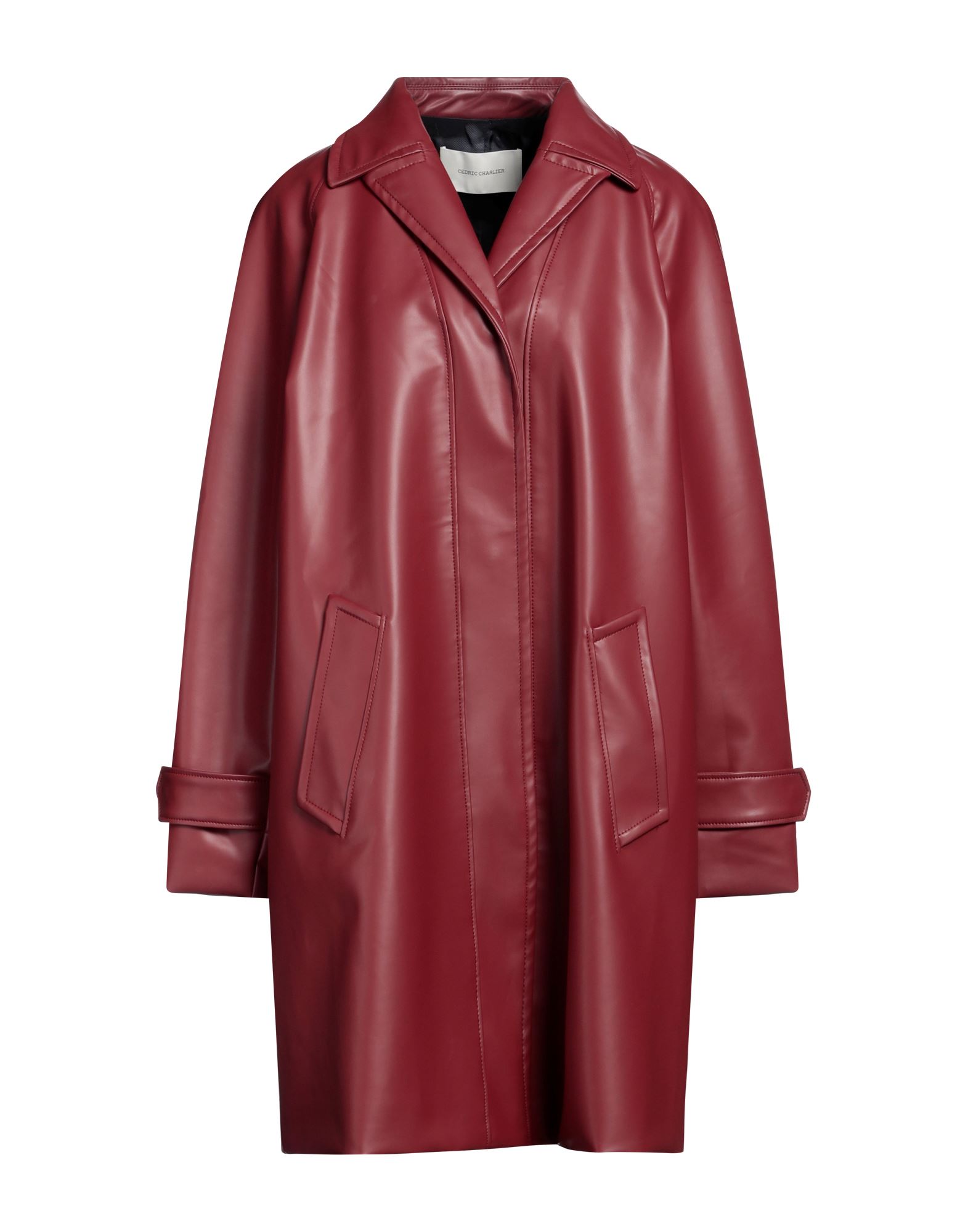 CEDRIC CHARLIER Jacke, Mantel & Trenchcoat Damen Ziegelrot von CEDRIC CHARLIER