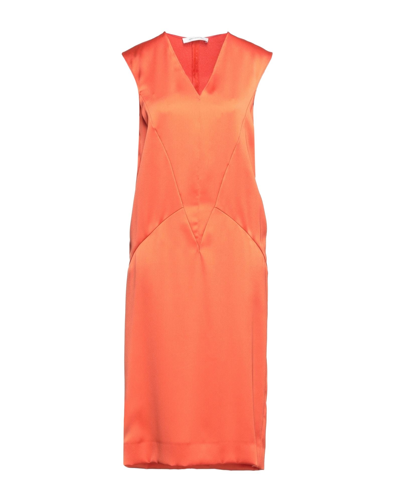 CEDRIC CHARLIER Midi-kleid Damen Orange von CEDRIC CHARLIER