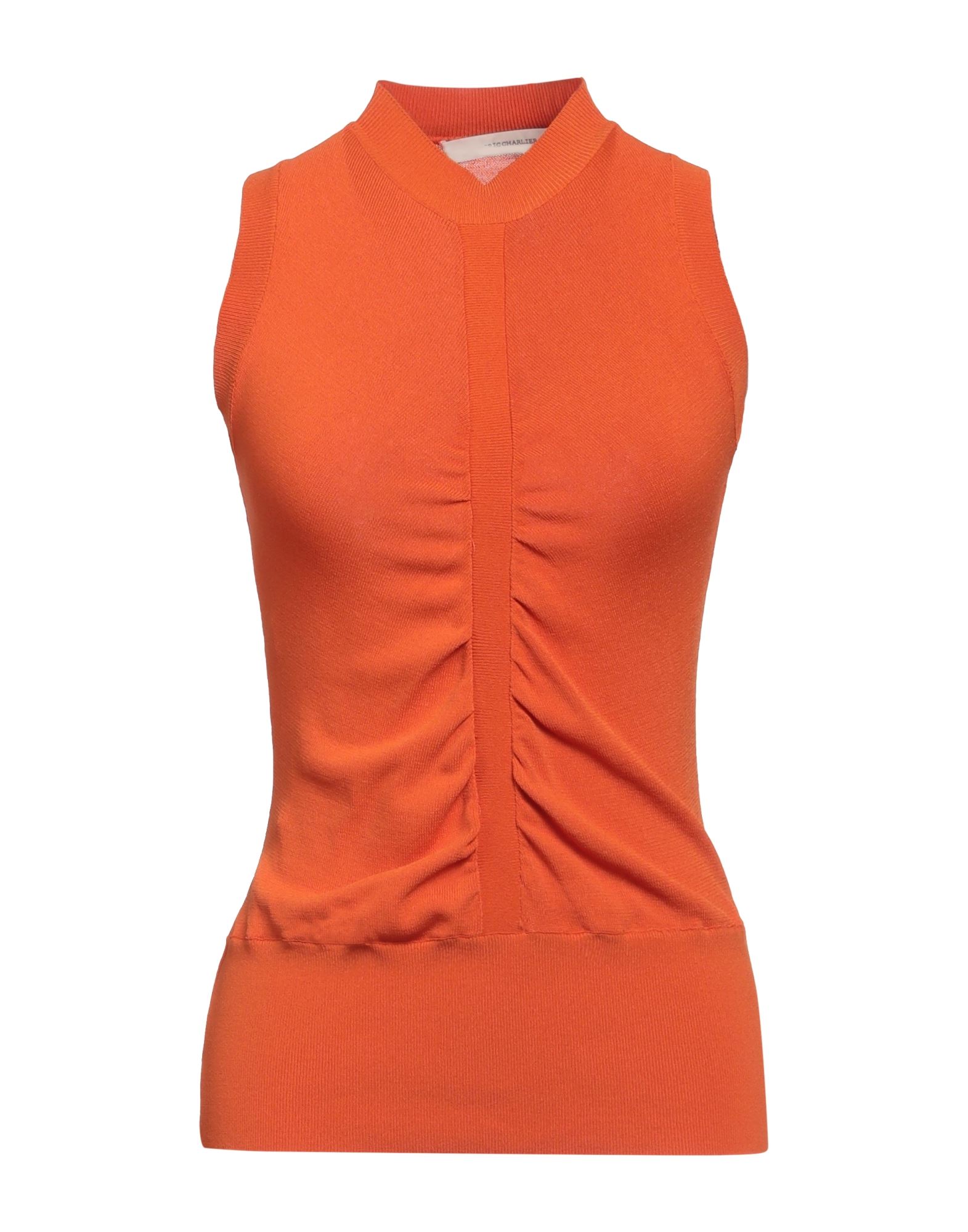 CEDRIC CHARLIER Pullover Damen Orange von CEDRIC CHARLIER