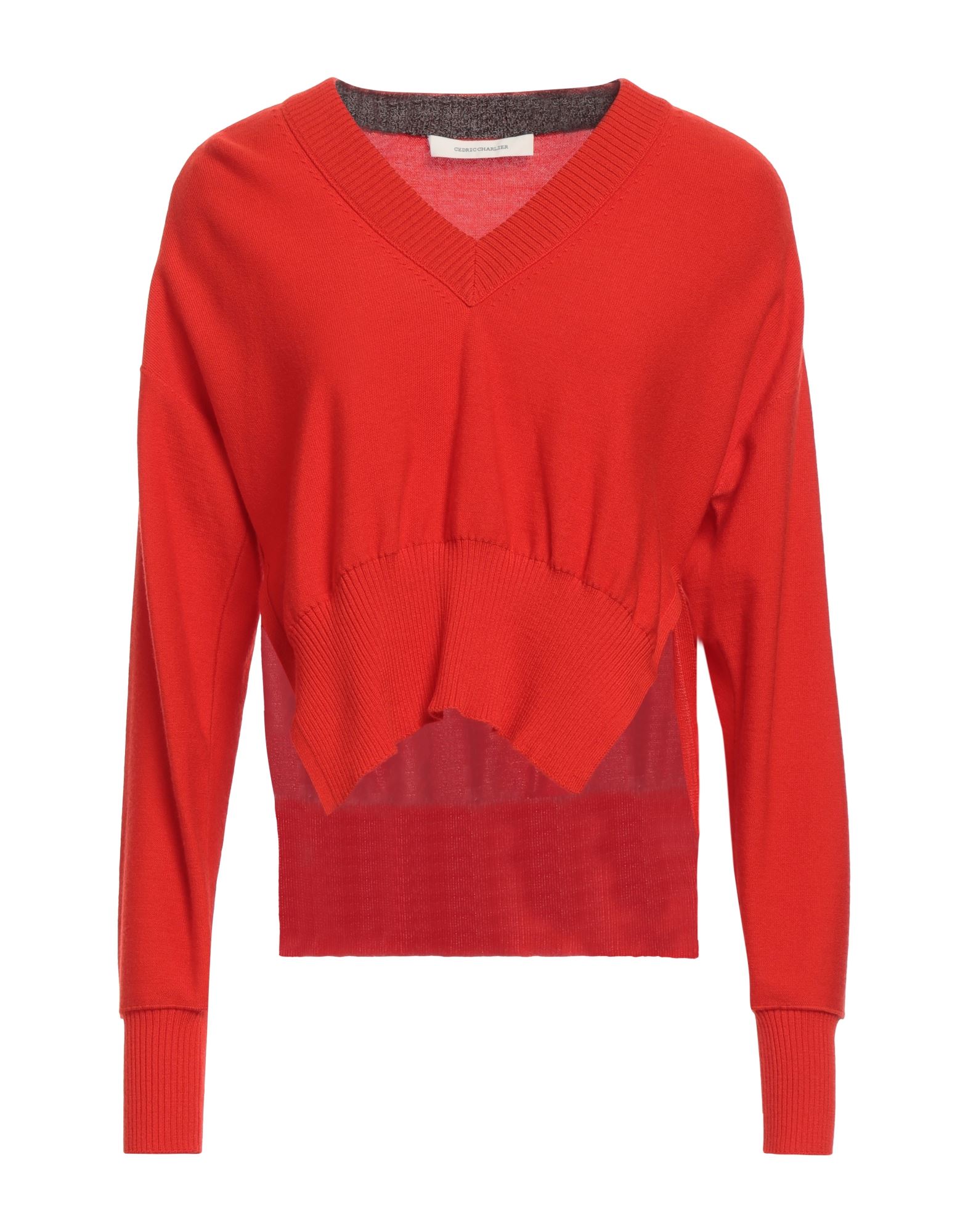 CEDRIC CHARLIER Pullover Damen Rot von CEDRIC CHARLIER