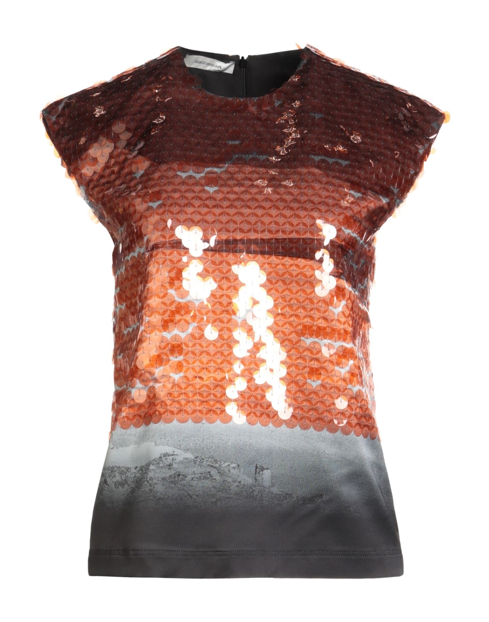 CEDRIC CHARLIER Top Damen Orange von CEDRIC CHARLIER