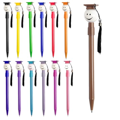 CEJAS 13-teiliges Set Niedlicher Gelschreiber, Lustige Stifte für Abschlussfeier, 0.7 mm Blaue Tinte Kugelschreiber für Abschlussfeiern, Geschenkideen für Absolventen CEJAS 13-teiliges Set Niedlicher Gelschreiber, Lustige Stifte für Abschlussfeier, 0.7 mm Blaue Tinte Kugelschreiber für Abschlussfeiern, Geschenkideen für Absolventen von CEJAS