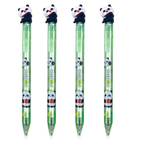 CEJAS 4 Teile/Satz Kawaii Cartoon Panda Stift,Freundschaft Stift, Paar Stift, Geschenk Schreibwaren Nette Schreibgriffe Pens Nizza Büro Schulbedarf von CEJAS