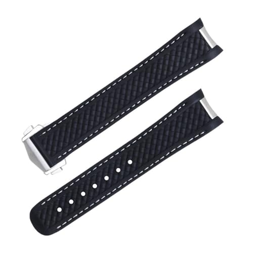 CEKGDB Ersatz-Uhrenarmband für Omega-Armband Seamaster 300 Aqua Terra AT150 8900, weiches Gummi, gebogenes Ende, 46, Achat CEKGDB Ersatz-Uhrenarmband für Omega-Armband Seamaster 300 Aqua Terra AT150 8900, weiches Gummi, gebogenes Ende, 46, Achat von CEKGDB